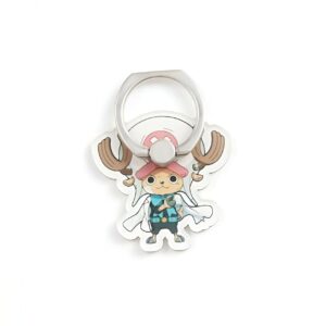 Anneau support téléphone inspiré de Tony Tony Chopper, médecin des Mugiwara, en acrylique robuste avec rotation 360 degrés