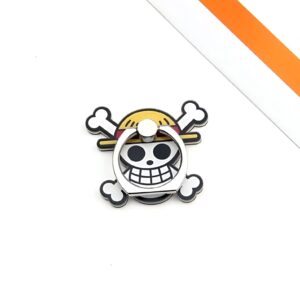 Anneau support telephone logo Jolly Roger Mugiwara One Piece