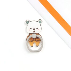Anneau téléphone motif ourson esprit One Piece