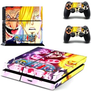 Autocollant PS4 Sanji contre Big Mom scène Whole Cake Island One Piece