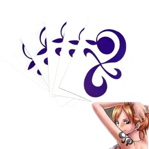 Autocollant tatouage temporaire motif Nami Arlong One Piece