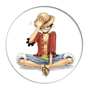 Badge pin's Luffy chapeau paille 58mm One Piece