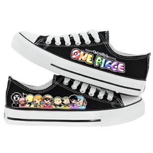 Baskets kawaii One Piece équipage Mugiwara design adorable