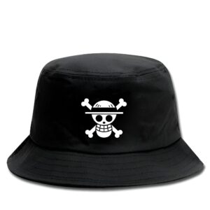 Bob noir Jolly Roger équipage Chapeau de Paille One Piece