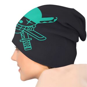 Bonnet Roronoa Zoro logo épéiste One Piece en polyester