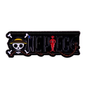 Broche métal logo One Piece équipage Mugiwara