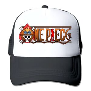 Casquette One Piece avec logo tête de mort de Portgas D. Ace