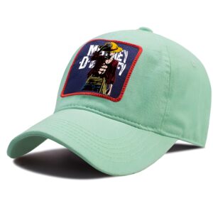 Casquette baseball Luffy motif audacieux coton organique One Piece