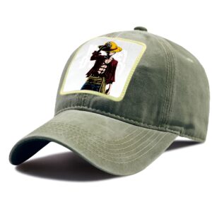 Casquette Luffy en colère coton organique One Piece Mugiwara