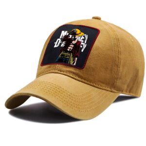 Casquette Luffy Gear 5 expression combat coton One Piece