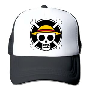 Casquette avec emblème du Chapeau de Paille de One Piece