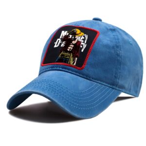 Casquette Luffy expression colère coton doux One Piece Mugiwara