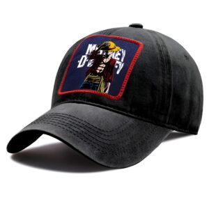 Casquette baseball Luffy Mugiwara design déterminé One Piece