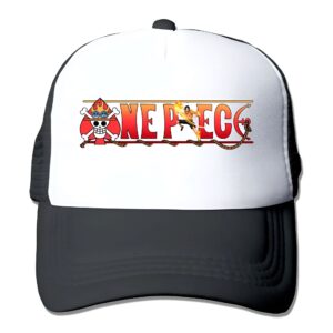 Casquette trucker style One Piece dédiée à Portgas D. Ace