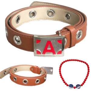 Ceinture style Ace cuir végan marron One Piece