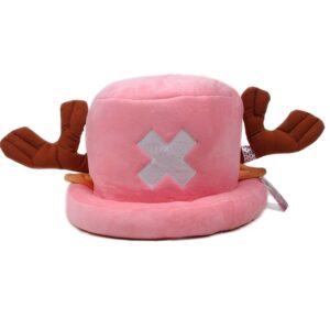 Chapeau cosplay Chopper en polyester, design fidèle One Piece