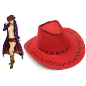 Chapeau cowboy rouge Nico Robin Alabasta One Piece