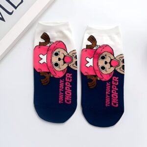 Chaussettes Docteur Chopper renne médecin One Piece motif
