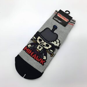 Chaussettes Mihawk One Piece avec portrait épéiste maître du sabre