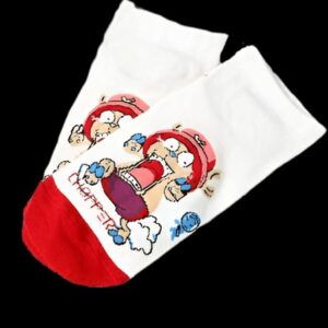 Chaussettes One Piece mettant en avant le motif mignon de Tony Tony Chopper le renne médecin
