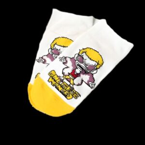 Chaussettes One Piece au design Doflamingo, 75% coton, 25% spandex, taille 35-40
