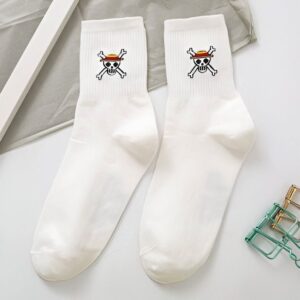 Chaussettes motif Chapeau de Paille équipage Mugiwara One Piece