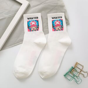 Chaussettes Tony Tony Chopper avis de recherche, coton tricoté