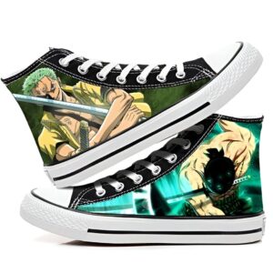 Chaussures montantes Zoro Chasseur de Prime style épée One Piece