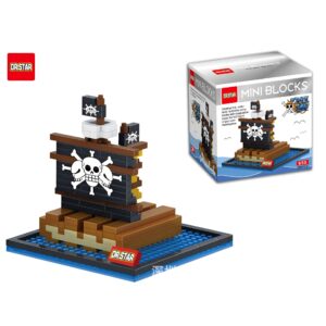 Kit mini blocs construction radeau Barbe Noire One Piece ABS