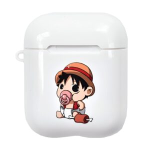 Coque AirPods Luffy bébé tendre One Piece