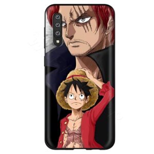 Coque One Piece Luffy et Shanks Le Roux