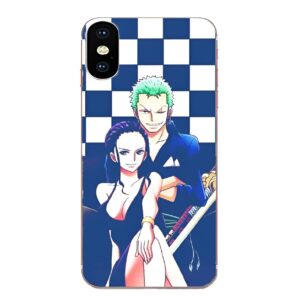Coque LG silicone avec duo emblématique Roronoa Zoro et Nico Robin