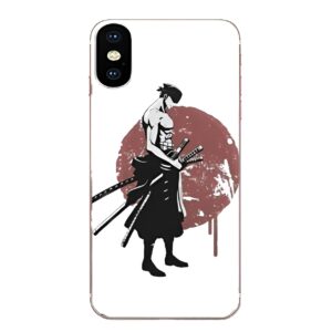Coque LG silicone avec design Roronoa Zoro déployant son Haki