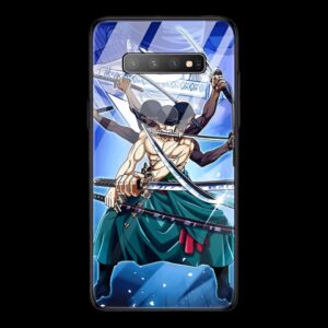 Coque Samsung silicone Zoro Ashura manga design