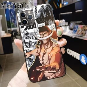 Coque iPhone Edward Newgate Barbe Blanche design manga One Piece