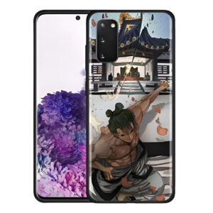 Coque silicone Roronoa Zoro en design Samurai Wano pour téléphone