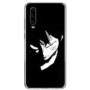 Coque téléphone silicone motif Luffy Sombre design distinctif One Piece