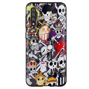 Coque silicone souple drapeaux pirates équipages One Piece