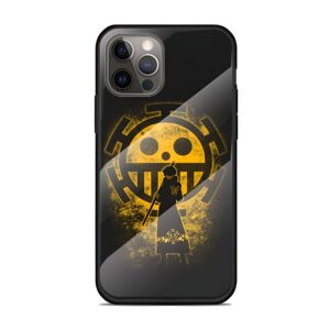 Coque téléphone silicone Trafalgar Law captain Heart Pirates One Piece
