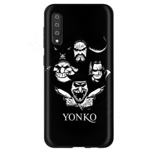 Coque silicone avec design des quatre Yonko One Piece