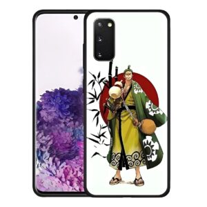 Coque téléphone Samsung silicone Roronoa Zoro arc Wano Kuni samouraï One Piece