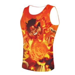 Débardeur Portgas D Ace One Piece impression 3D digitale