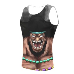 Débardeur One Piece avec impression Marshall D. Teach Barbe Noire