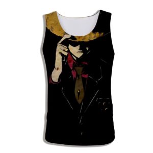 Débardeur Luffy mafieux urbain impression 3D One Piece