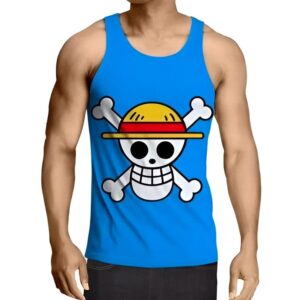 Débardeur Jolly Roger Mugiwara One Piece liberté aventure