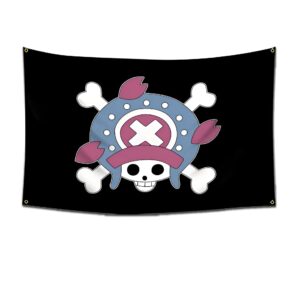 Pavillon Chopper Jolly Roger, drapeau One Piece médecin en polyester avec impression digitale