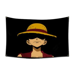 Drapeau Monkey D Luffy Roi des Pirates One Piece anime manga