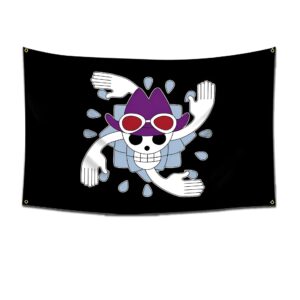 Drapeau pirate Robin archéologue 60x90cm polyester impression digitale
