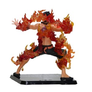 Figurine Portgas D. Ace 12cm avec détails des flammes Mera Mera no Mi