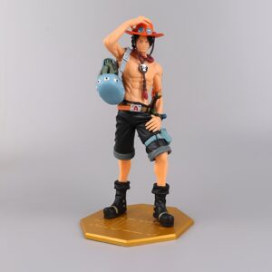 Figurine de collection Portgas D Ace en matière robuste, 22 cm, série One Piece Manga